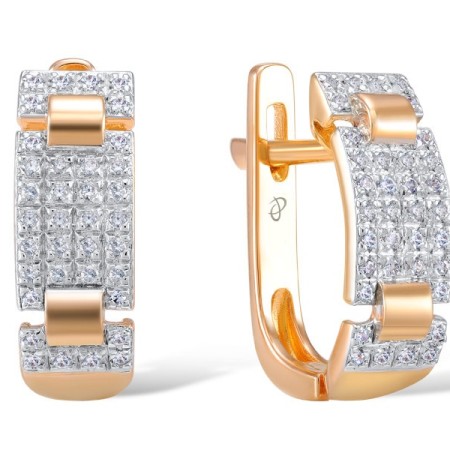 14KRW Earrings Diamond (E304377DIA14KRW)
