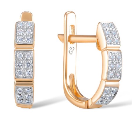 14KRW Earrings Diamond (E304379DIA14KRW)