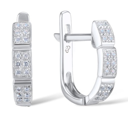 14KW Earrings Diamond (E304379DIA14KW)