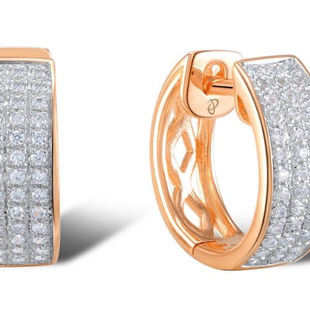 14KRW Earrings Diamond (E304385DIA14KRW)