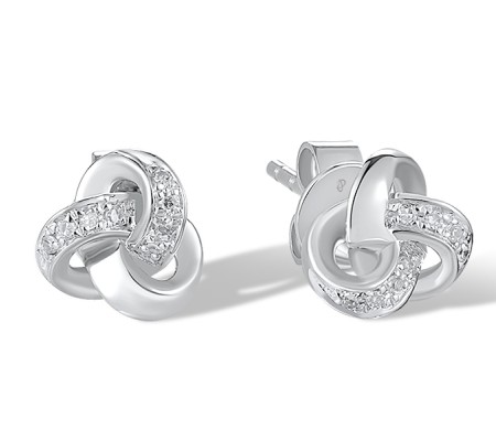14KW Earrings Diamond (E304397DIA14KW)