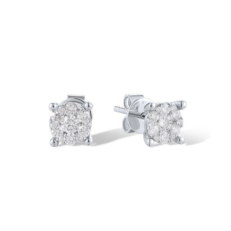 14KW Earrings Diamond (E304424DIA14KW)