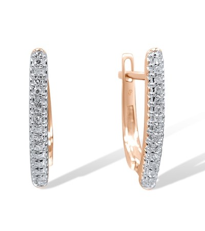 14KRW Earrings  (E304427DIA14KRW)