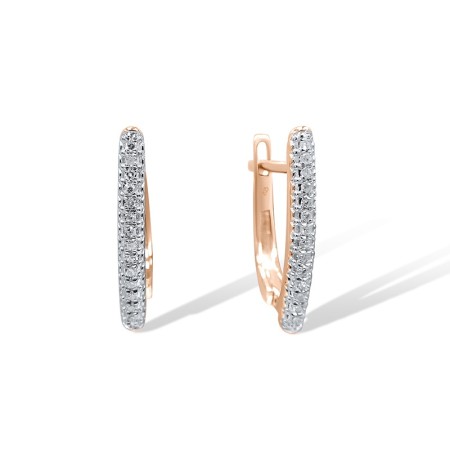 14KRW Earrings  (E304427DIA14KRW)