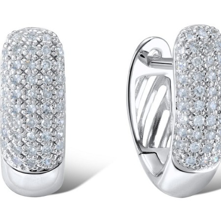 14KW Earrings Diamond (E304430DIA14KW)