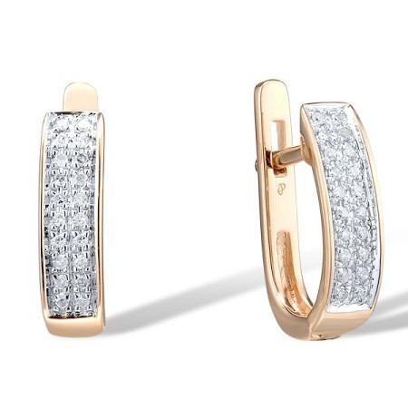 14KRW Earrings Diamond (E304432DIA14KRW)