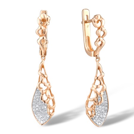 14KRW Earrings Diamond (E304564DIA14KRW)