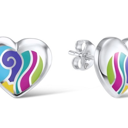 Sterling Silver Earrings Enamel (E305430ENA1SL925)