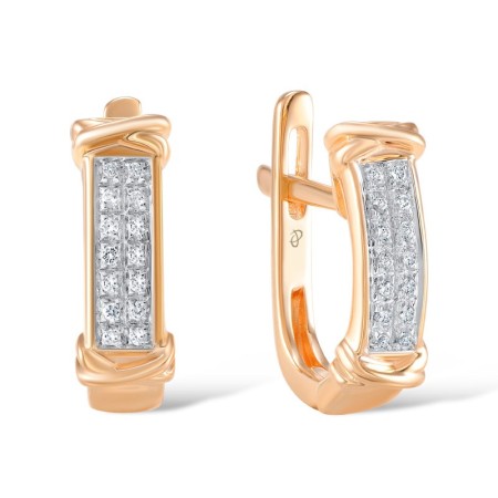 14KRW Earrings Diamond (E305603DIA14KRW)