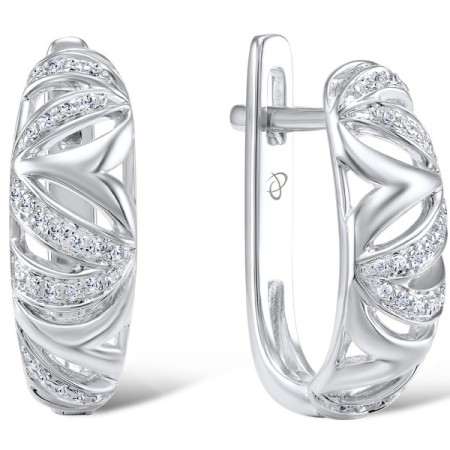 14KW Earrings Diamond (E306130DIA14KW)