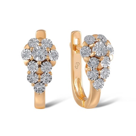 14RTT Earrings Diamond (E306224DIA14RTT)