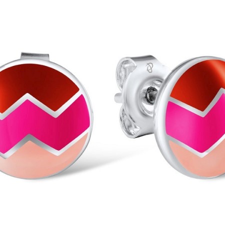 Sterling Silver Earrings Enamel (E306917AENA1SL925)