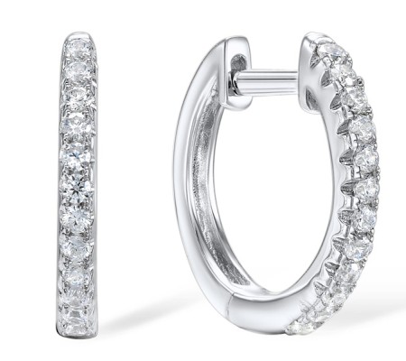 Sterling Silver Earrings White Cubic Zirconia (E307778WCZSL925)