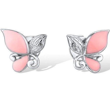 Sterling Silver Earrings Enamel (E308930ENA1SL925)