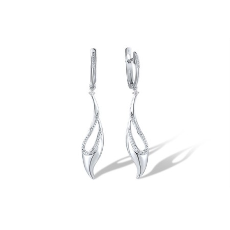 14KW Earrings Diamond (E309000DIA14KW)