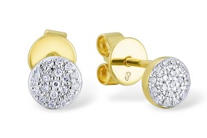 14KYW Earrings Diamond (E309041DIA14KYW)