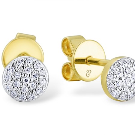 14KYW Earrings Diamond (E309041DIA14KYW)