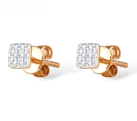 14KRW Earrings Diamond (E309046DIA14KRW)