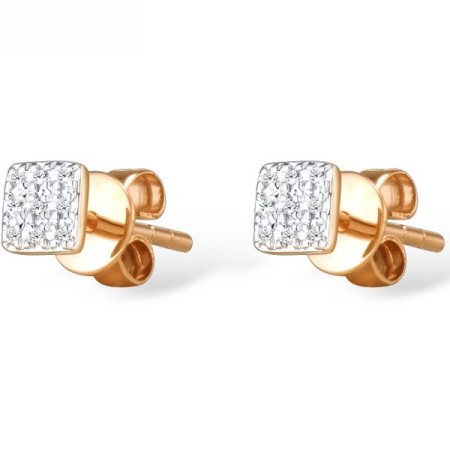 14KRW Earrings Diamond (E309046DIA14KRW)