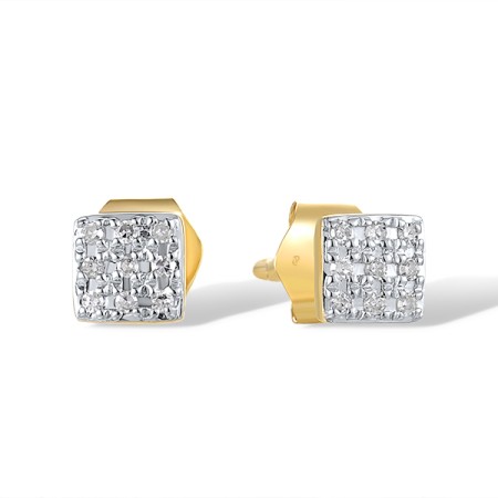 14KYW Earrings Diamond (E309046DIA14KYW)