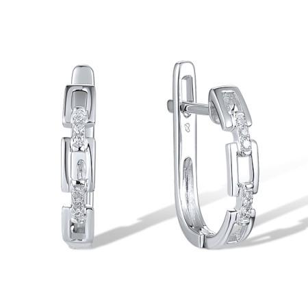 14KW Earrings Diamond (E309200DIA14KW)