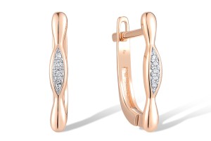 14KRW Earrings Diamond (E309203ADIA14KRW)