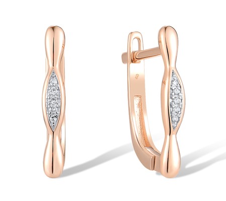 14KRW Earrings Diamond (E309203ADIA14KRW)