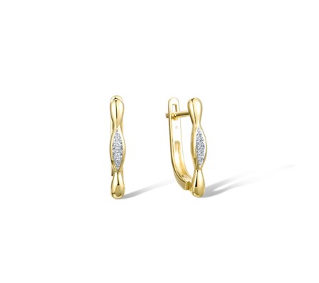 14KYW Earrings Diamond (E309203ADIA14KYW)