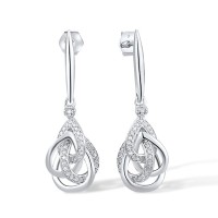 14KW Earrings Diamond (E309369DIA14KW)