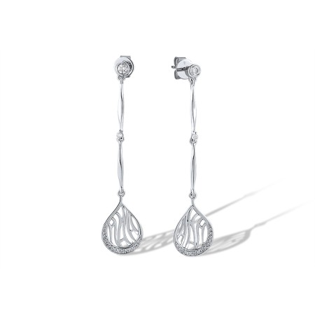 14KW Earrings Diamond (E309660DIA14KW)