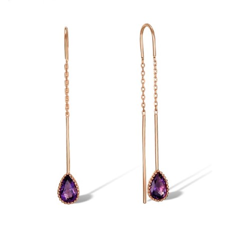 10KR Earrings Amethyst (E310523AME10KR)