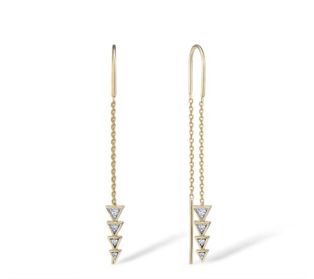 10KYW Earrings White Topaz (E310524WTT10KYW)