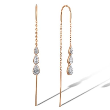 10KRW Earrings White Topaz (E310527WTT10KRW)
