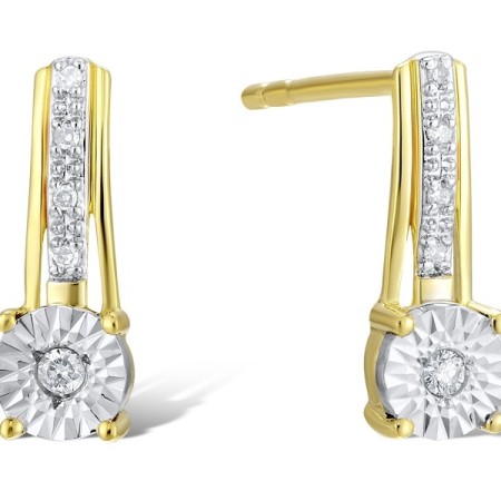 9TT Earrings Diamond (E311660DIA9TT)