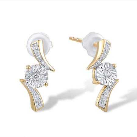 9TT Earrings Diamond (E311662DIA9TT)