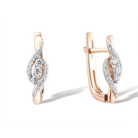 14KRW Earrings Diamond (E311728ADIA14KRW)