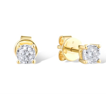 14TT Earrings Diamond (E311952ADIA14TT)
