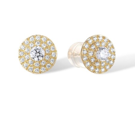 9KY Earrings White Cubic Zirconia (E312046WCZ9KY)