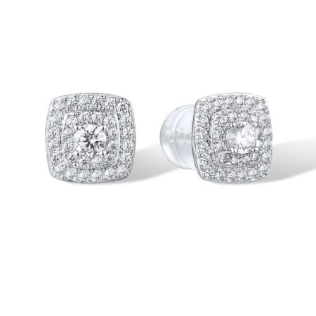 9KW Earrings White Cubic Zirconia (E312053WCZ9KW)