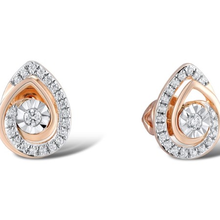14RTT Earrings Diamond (E312353DIA14RTT)