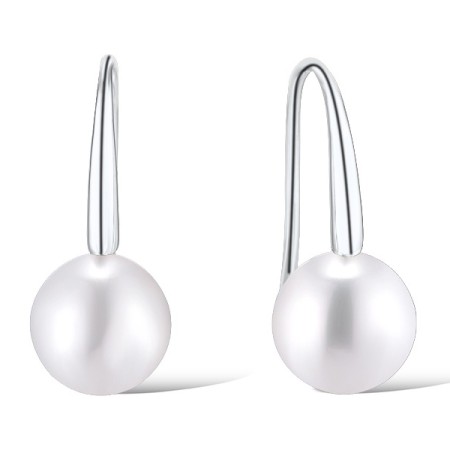 14KW Earrings Fresh Water White Pearl (E312482FWP14KW)