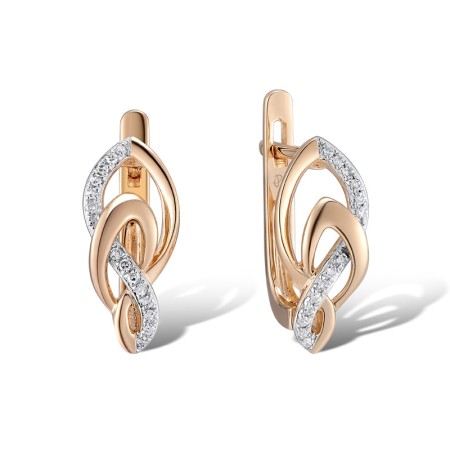 14KRW Earrings Diamond (E312658DIA14KRW)