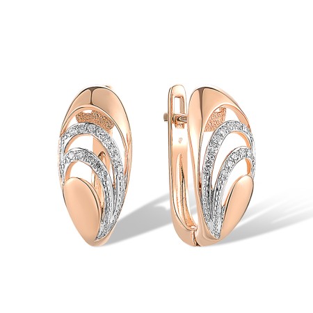 14KRW Earrings Diamond (E312664DIA14KRW)