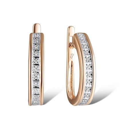 14KRW Earrings Diamond (E312789DIA14KRW)