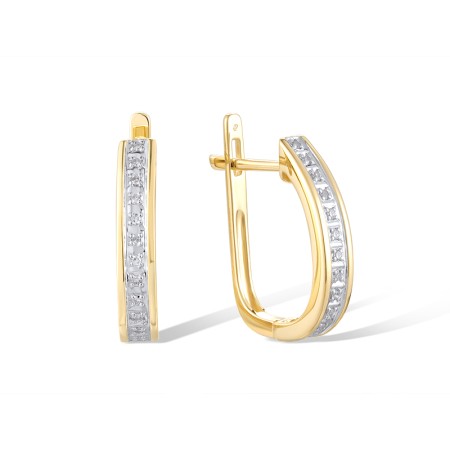 14KYW Earrings Diamond (E312789DIA14KYW)