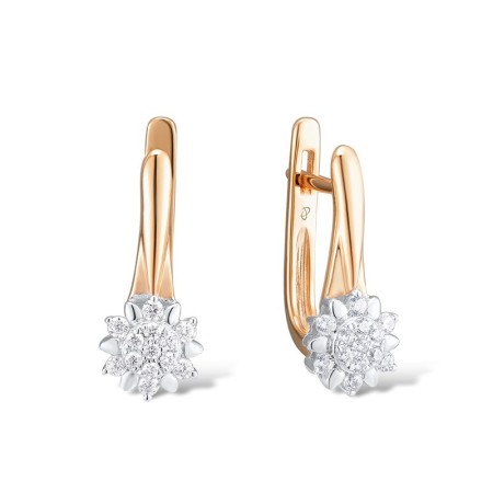 14KRW Earrings Diamond (E312851DIA14KRW)