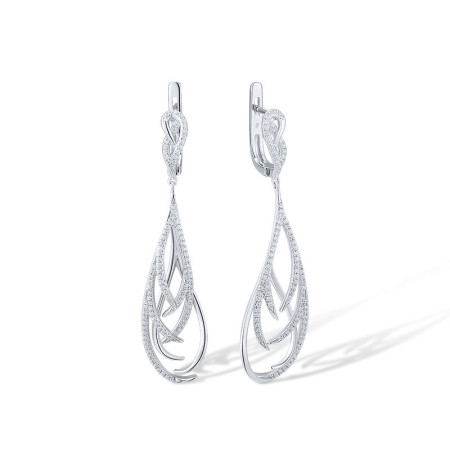 14KW Earrings Diamond (E313041DIA14KW)