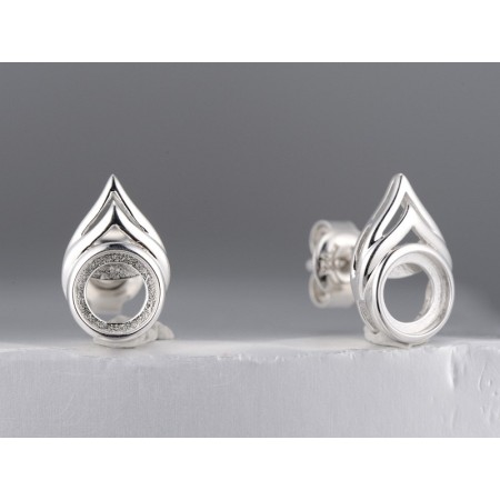 Sterling Silver Earrings  (E314327XNILSL925)