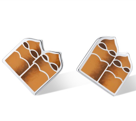 Sterling Silver Earrings Enamel (E314371ENASL925)