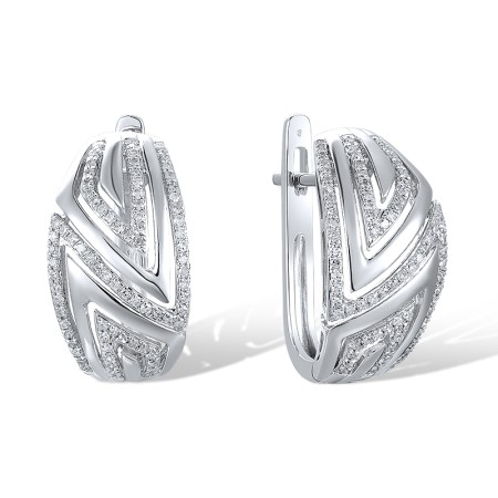 14KW Earrings Diamond (E314440DIA14KW)